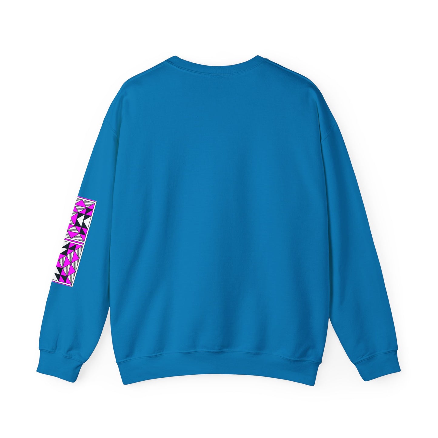 Sacred Mountains in Pink Unisex Sweatshirt