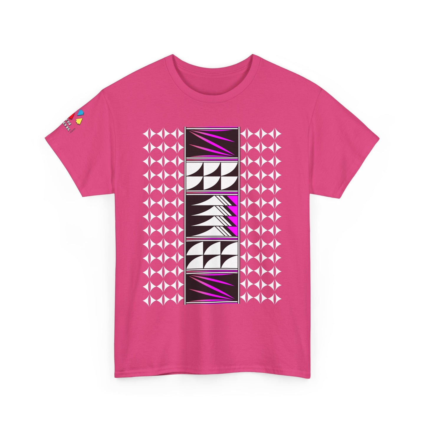 Feather Blessings in Pink Gildan Unisex Tee