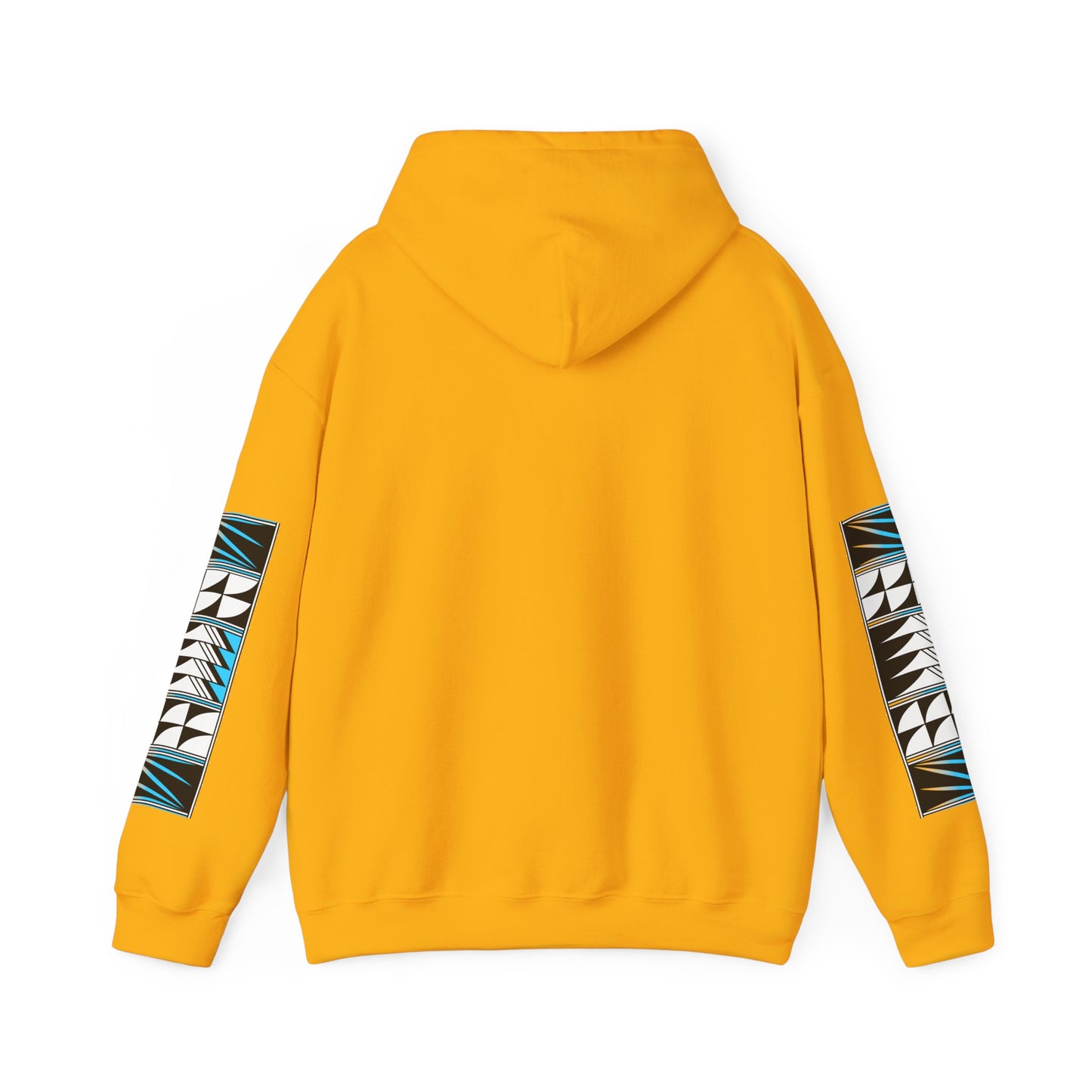 Blessed Feathers in Turquoise Unisex Hoodie