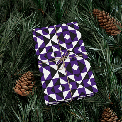 Purple Sacred Mountains Gift Wrap Papers