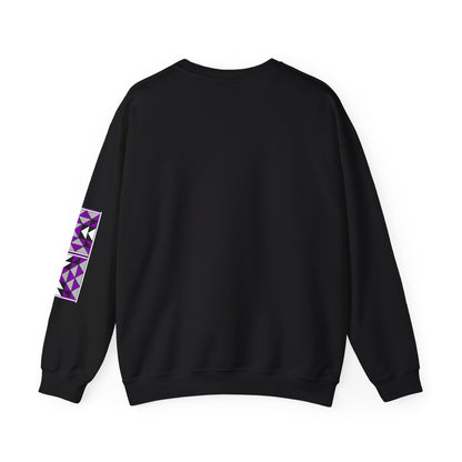 Sacred Mountains in Purple Unisex Sweatshirt