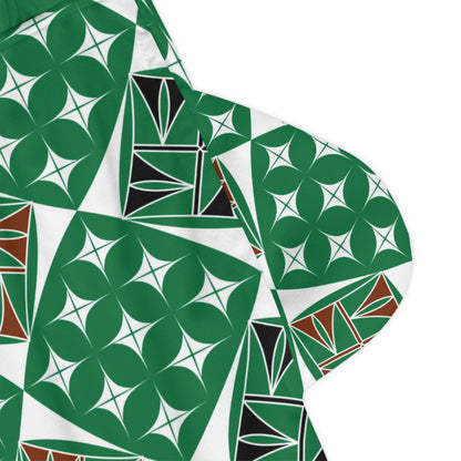 Sacred Universe in Green Basketball Rib Shorts