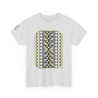 Sun and Rain in Yellow Gildan Unisex Tee
