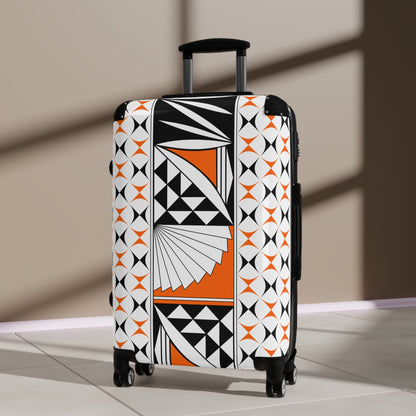 Orange Southwest Sunrise Suitcases