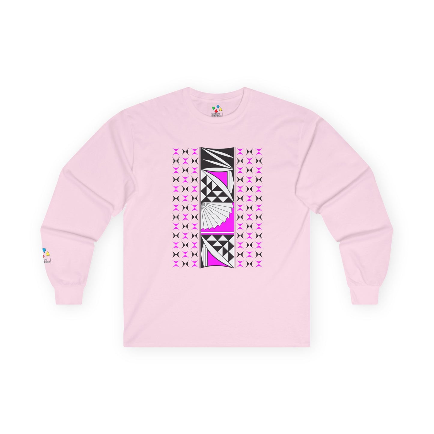 Southwest Sunrise in Pink Unisex Long Sleeve Tee