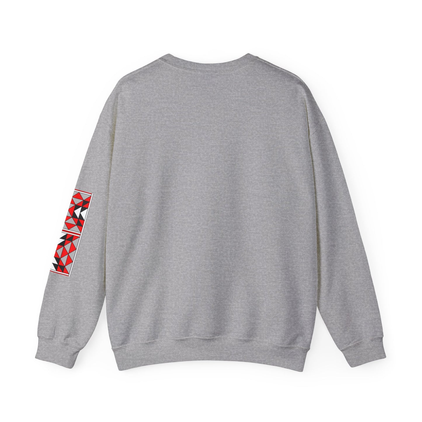 Sacred Mountains in Red Unisex Sweatshirt