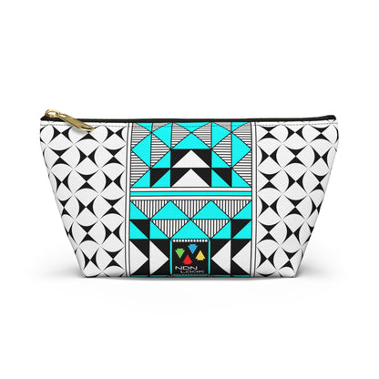 Sacred Mountains in Turquoise Pouch w T-bottom