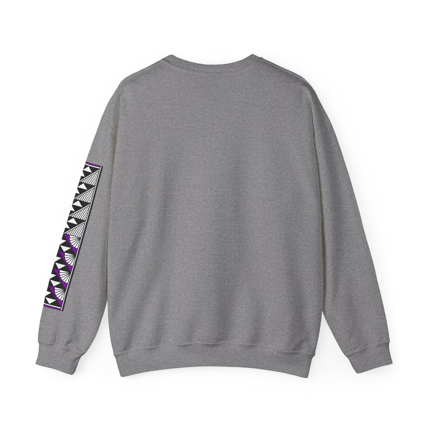 Sun and Rain in Purple Unisex Sweatshirt