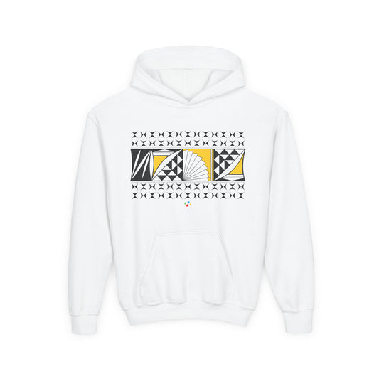 Yellow Southwest Sunrise Youth Heavy Blend Hooded Sweatshirt