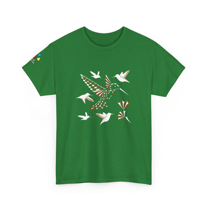 Hummingbird Blessing in Rust Gildan Unisex Tee