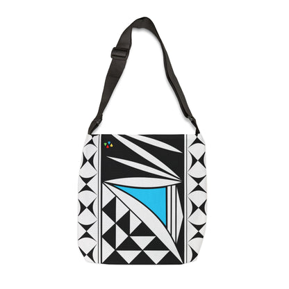 Turquoise Southwest Sunrise Adjustable Tote Bag