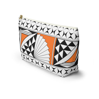 Southwest Sunrise in Orange Accessory Pouch w T-bottom