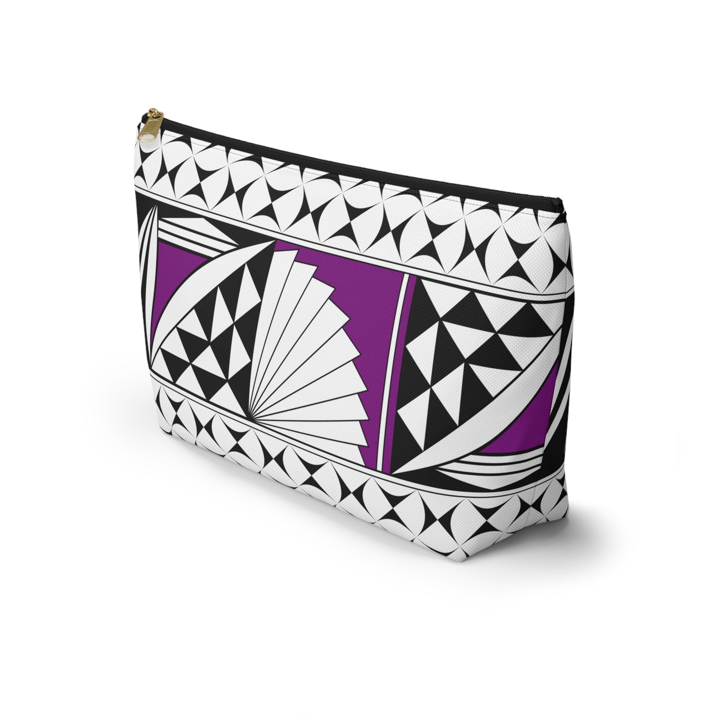 Southwest Sunrise in Purple Pouch w T-bottom