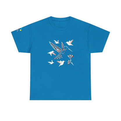 Hummingbird Blessing in Rust Gildan Unisex Tee