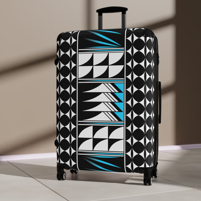 Blessed Feathers in Turquoise Suitcases