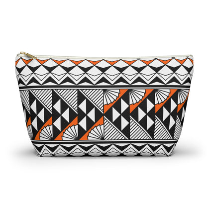 Sun nd Rain in Orange Pouch w T-bottom