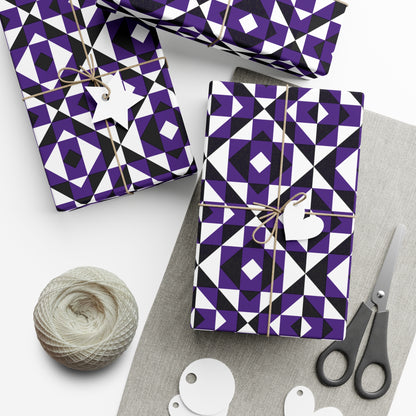 Purple Sacred Mountains Gift Wrap Papers