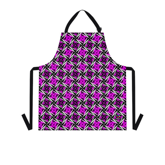 Sacred Winds in Pink Two Pocket Apron