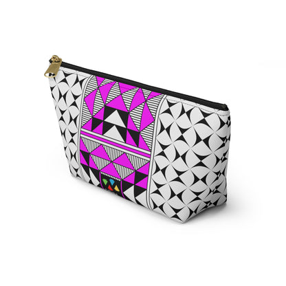 Sacred Mountains in Pink Pouch w T-bottom