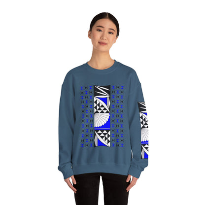 Southwest Sunrise in Cobalt Unisex Sweatshirt