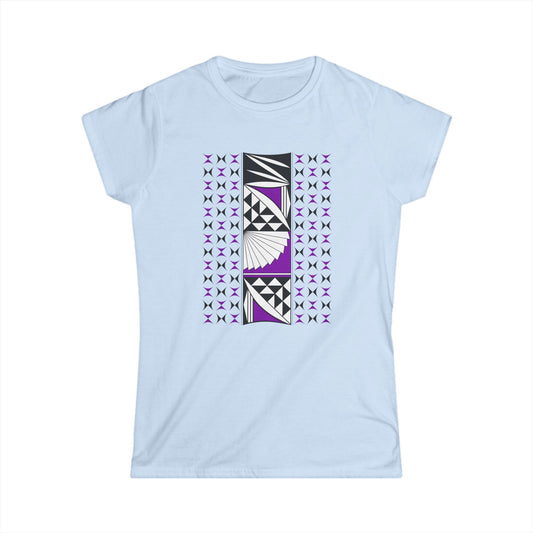 Purple Southwest Sunrise Women's Softstyle Tee