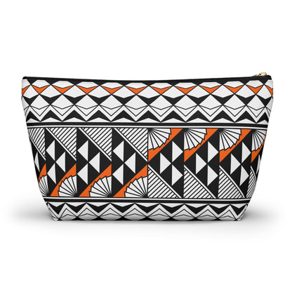 Sun nd Rain in Orange Pouch w T-bottom