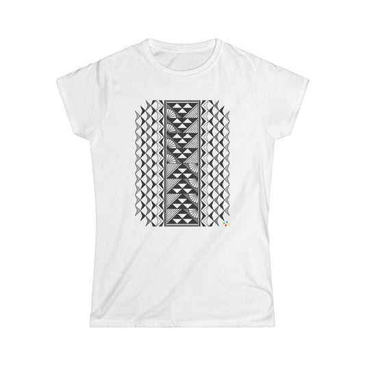 Gray Southwest Sun and Rain Women's Softstyle Tee