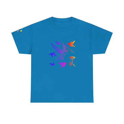 Rainbow Hummingbird Blessing Gildan Unisex Tee
