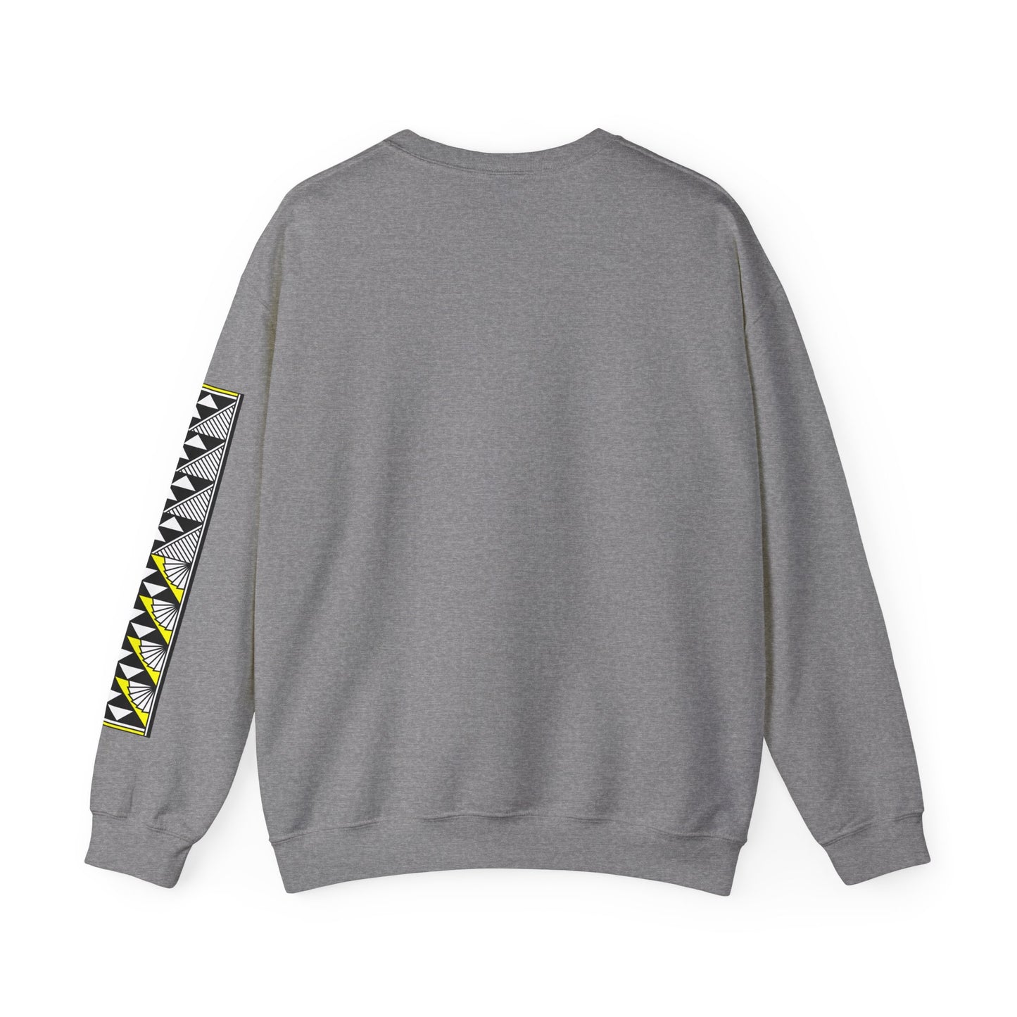 Sun and Rain in Yellow Unisex Sweatshirt
