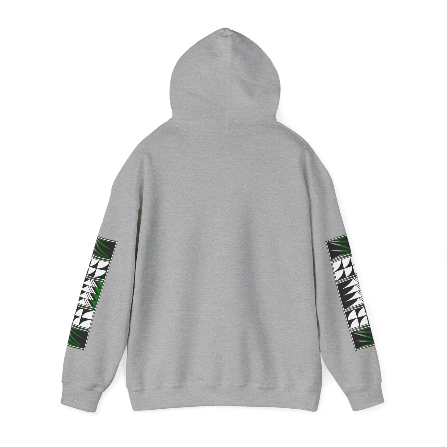 Blessed Feathers in Green Unisex Hoodie