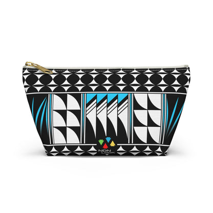 Blessed Feathers in Turquoise Pouch w T-bottom