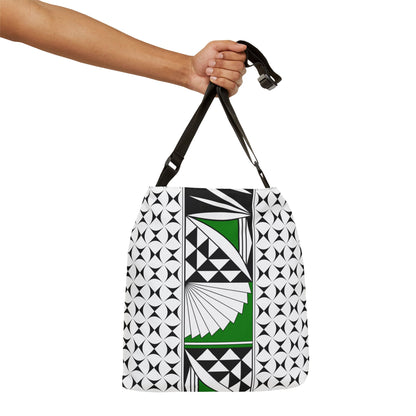 Green Southwest Sunrise Adjustable Tote Bag