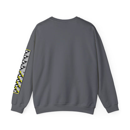 Sun and Rain in Yellow Unisex Sweatshirt