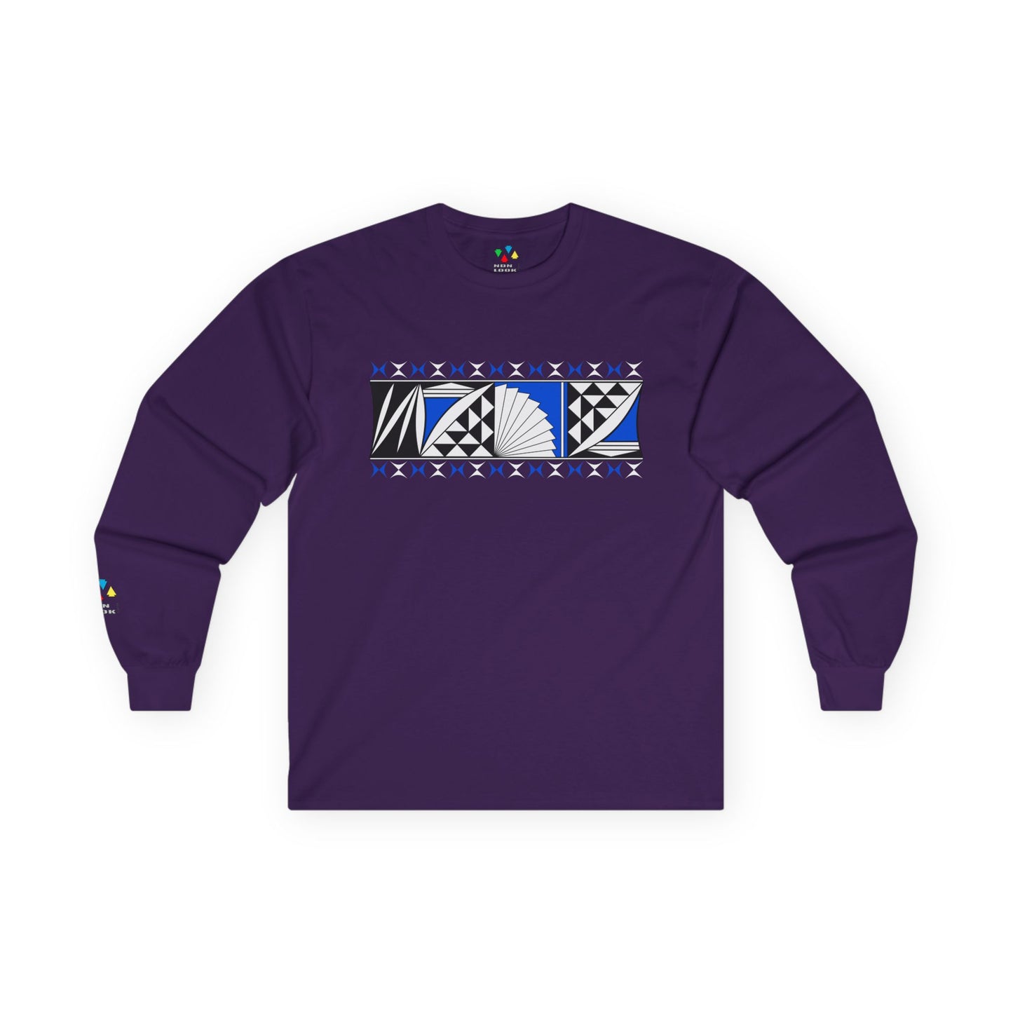 Southwest Sunrise in Blue Unisex Long Sleeve Tee