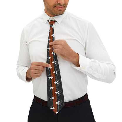 Native Stories in Rust Necktie