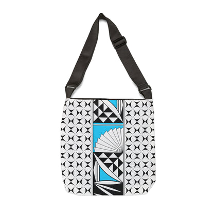 Turquoise Southwest Sunrise Adjustable Tote Bag