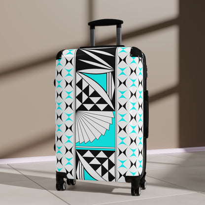 Turquoise Southwest Sunrise Suitcases