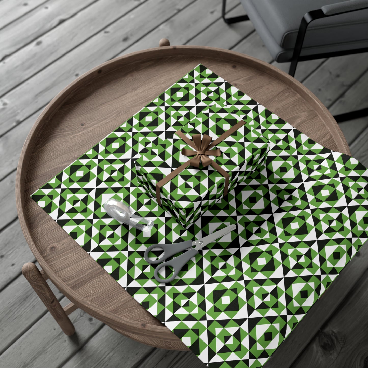 Light Green Sacred Mountains Gift Wrap Papers