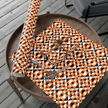 Orange Sacred Mountains Gift Wrap Papers