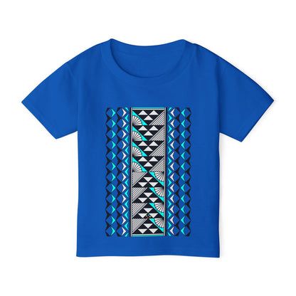 Turquoise Sun and Rain Toddler T-Shirt
