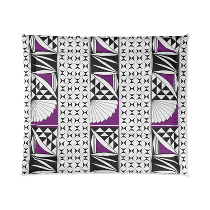 Southwest Sunrise in Purple Comforter