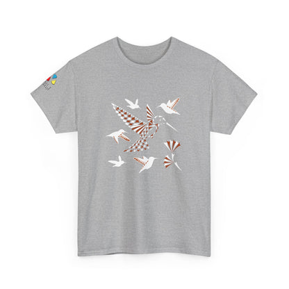 Hummingbird Blessing in Rust Gildan Unisex Tee