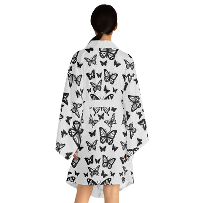 Butterfly Dance Kimono Robe – Where Comfort Meets Native Grace