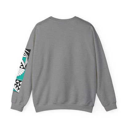 Southwest Sunrise in Aqua Unisex Sweatshirt
