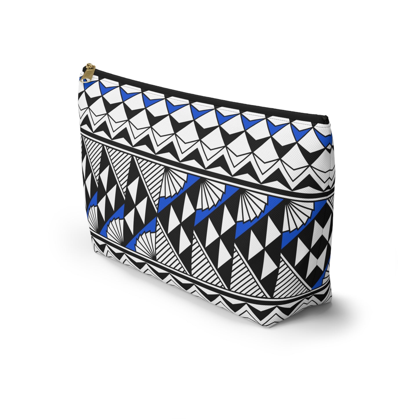 Sun and Rain in Blue Pouch w T-bottom