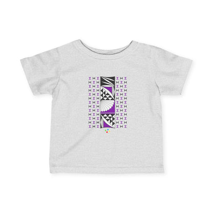 Purple Southwest Sunrise Infant Fine Jersey Tee