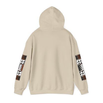 Blessed Feathers in Rust Unisex Hoodie