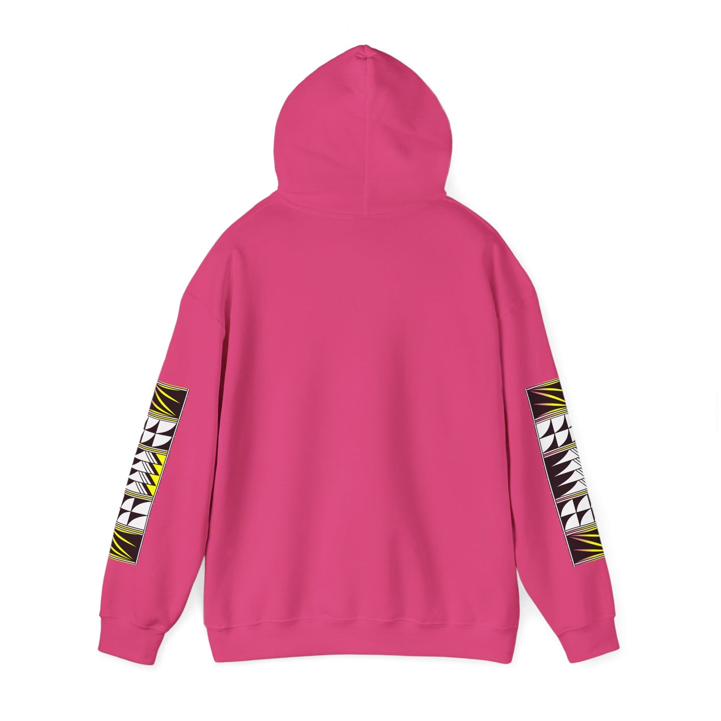 Blessed Feathers in Yellow Unisex Hoodie