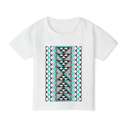 Turquoise Sun and Rain Toddler T-Shirt