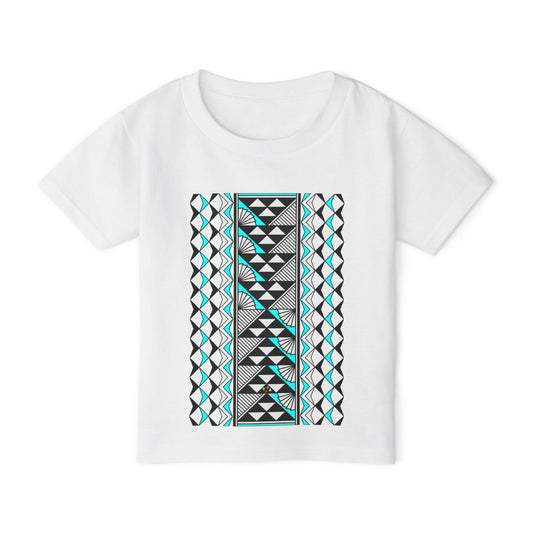 Turquoise Sun and Rain Toddler T-Shirt